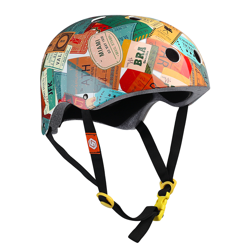 MULTI-COLOR SKATING SCOOTER BICYCLE PROTECTIVE HELMET