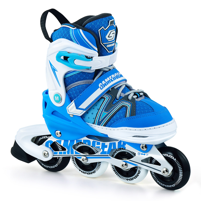 STRONG SUPPORT PU WHEELS INLINE SKATE WITH BRAKE