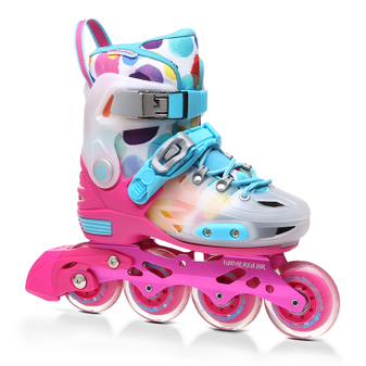 KIDS ADJUSTABLE FREESTYLE ROLLER INLINE SKATE