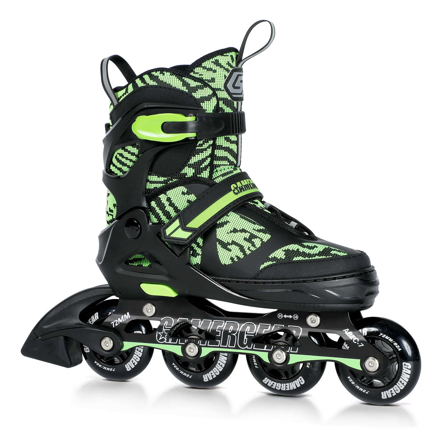 ADJUSTABLE YOUTH STREET RACING FREESTYLY FIGURE INLINE SKATE 