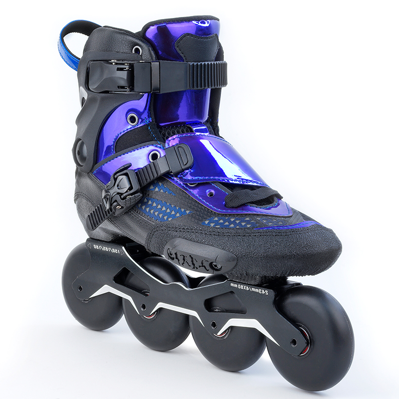 Professional Big Wheels Carbon Fiber Freestyle Urban Slalom Skate for Adult(FSK-113-2)