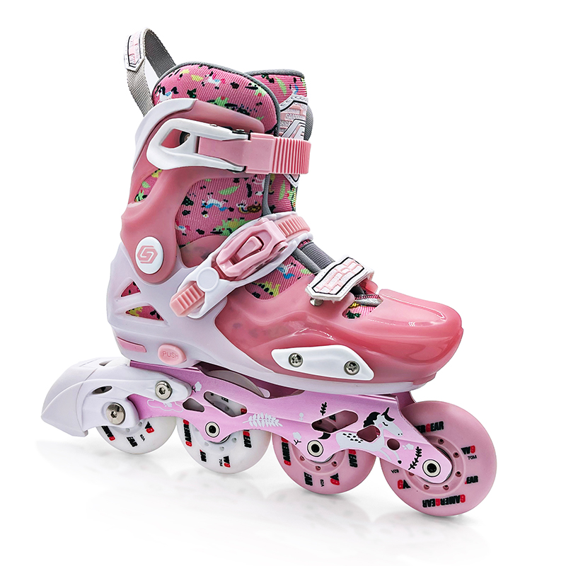Adjustable Freestyle Urban Slalom Skate for Kids with CNC Chassis (JFSK-105-1)