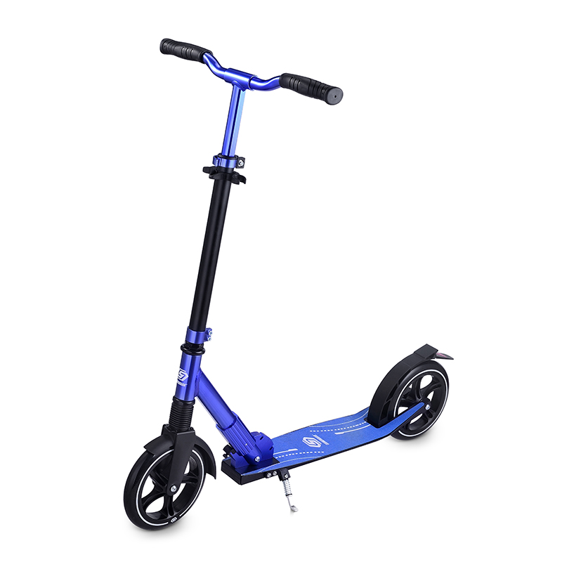 FOLDABLE 2 BIG WHEELS ANODIZING 900MM URBAN SCOOTER 