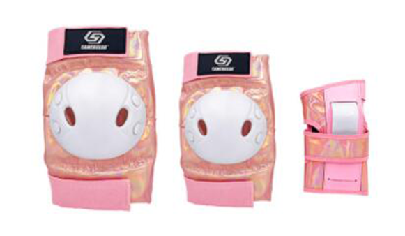 What kinds of skateboard protective gear are included?